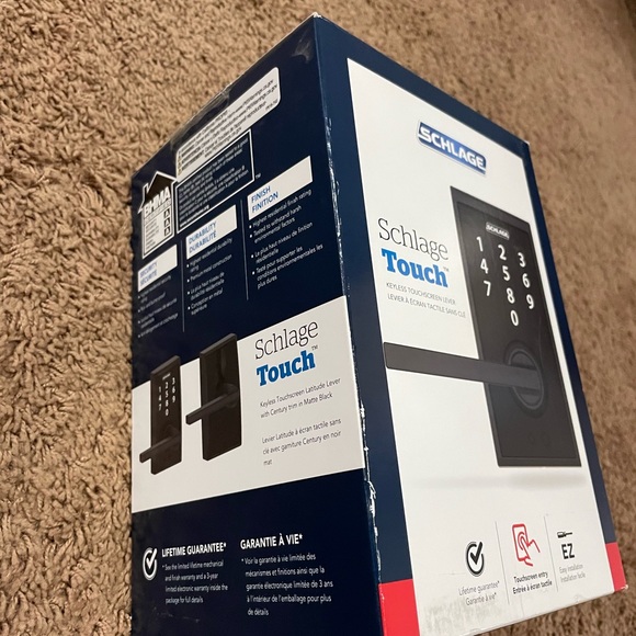 Schlage Touch Keyless Lever (New in box) - Picture 2 of 3